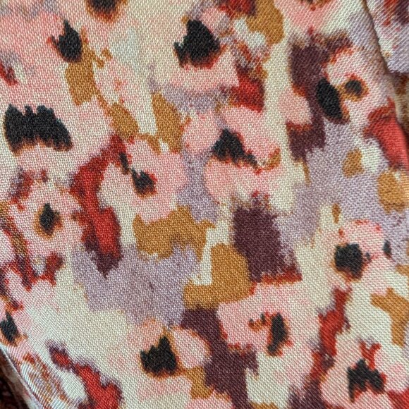 Soya Concept Minea Button Down Maxi Dress Long Sleeves Berry Blend Size XS - Picture 6 of 15